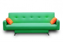 Диван FM365 MANGO 3 2 категория Зеленый Оранжевый