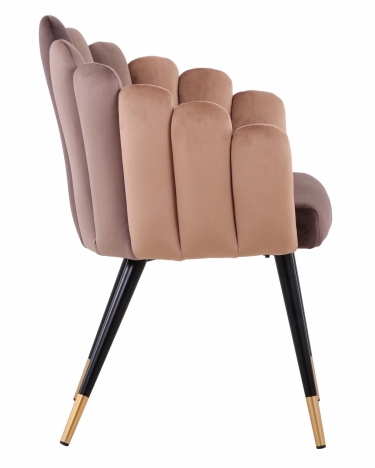 Кресло Stool Group Камелия велюр Шоколад