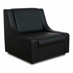 Кресло офисное Gruppo 396 Клерк 9 черное Ecotex 3001