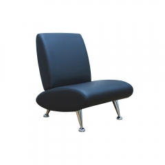 Кресло офисное Gruppo 396 Клерк 7 черное Ecotex 3001