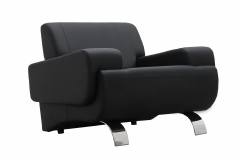 Кресло офисное Gruppo 396 Клерк 5 черное Ecotex 3001