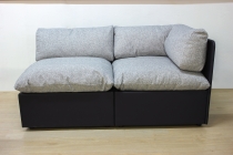 Диван двойной Gruppo 396 Кубэ с 1 подлокотником левым/правым модульный taft