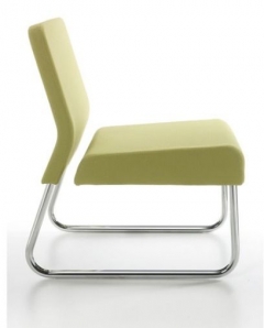 Кресло без подлокотников Unital Сластик 151 Горчичное экокожа