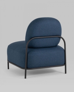 Кресло Stool Group Стоун 1 рогожка Синий