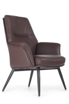 Кресло руководителя Рива RV DESIGN Batisto-ST Черный копия 446762