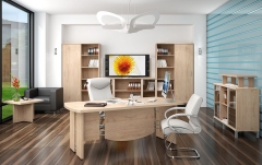 Кабинет руководителя Skyland БОРН набор 9 Орех Даллас