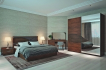 Спальня Селеста Омскмебель Комплект 1 Дуб Велингтон