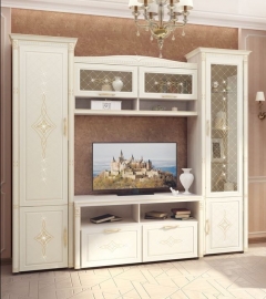 Комплект мебели для гостиной Витра Венеция 02 Сосна Астрид Ваниль
