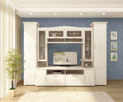 Комплект мебели для гостиной Витра Венеция 03 Сосна Астрид Ваниль