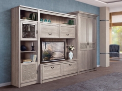 Комплект мебели для гостиной Яна Лючия 3 Дуб Оксфорд серый
