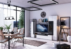 Гостиная Кёльн Любимый дом 1 Метрополитан/Белый