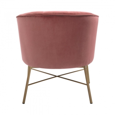 Кресло Stool Group Шале велюр Розовый