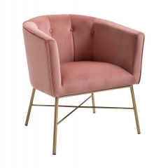 Кресло Stool Group Шале велюр Розовый