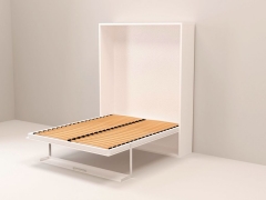 Кровать-трансформер Новый век Смарт 1 откидная К 1600 Белая шагрень