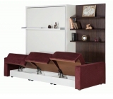 Мебель-трансформер Новый век Смарт 1 3-в-1 1600 правый Дуб молочный