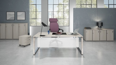 Комплект офисной мебели ALSAV GLOSS LINE 01 Ivory