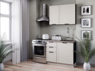 Кухонный гарнитур Любимый дом Джамис 1600 Черный Кашмир