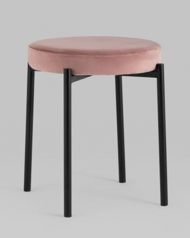 Табурет Stool Group Рио велюр Пыльно-розовый