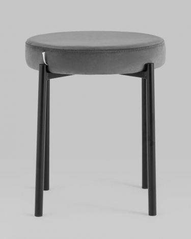 Табурет Stool Group Рио велюр Темно-серый