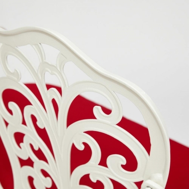 Скамья Tetchair Secret De Maison Symphonie + подушка алюминиевый сплав, 955692, butter white