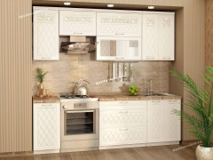 Кухонный гарнитур прямой 240 см Витра Тиффани 19 Набор 10