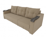 Диван прямой Berhouse Рио Трансформер Berhouse Цвет фасада Беж Велюто 05 Тип Левый/правый Материал фасада Металл/Велюр