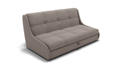Диван Berhouse Куба 1950 ЗР Цвет фасада Серо коричневый Тип Прямой Материал фасада Металл/Велюр