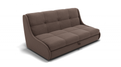 Диван Berhouse Куба 1950 ЗР Цвет фасада Коричневый Тип Прямой Материал фасада Металл/Велюр