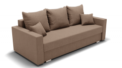 Диван Berhouse Олимп-1 ППУ ЗР Цвет фасада Светло коричневый Тип Прямой Материал фасада Металл/Велюр